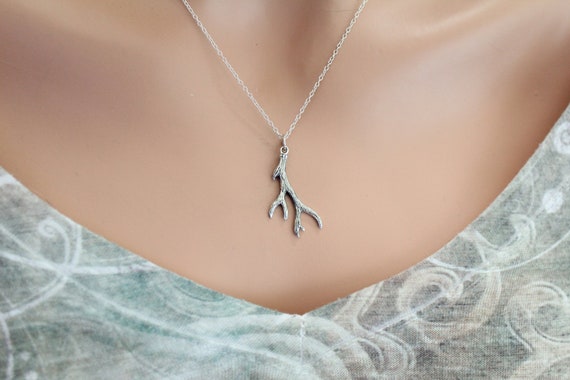 Deer antler hotsell charm