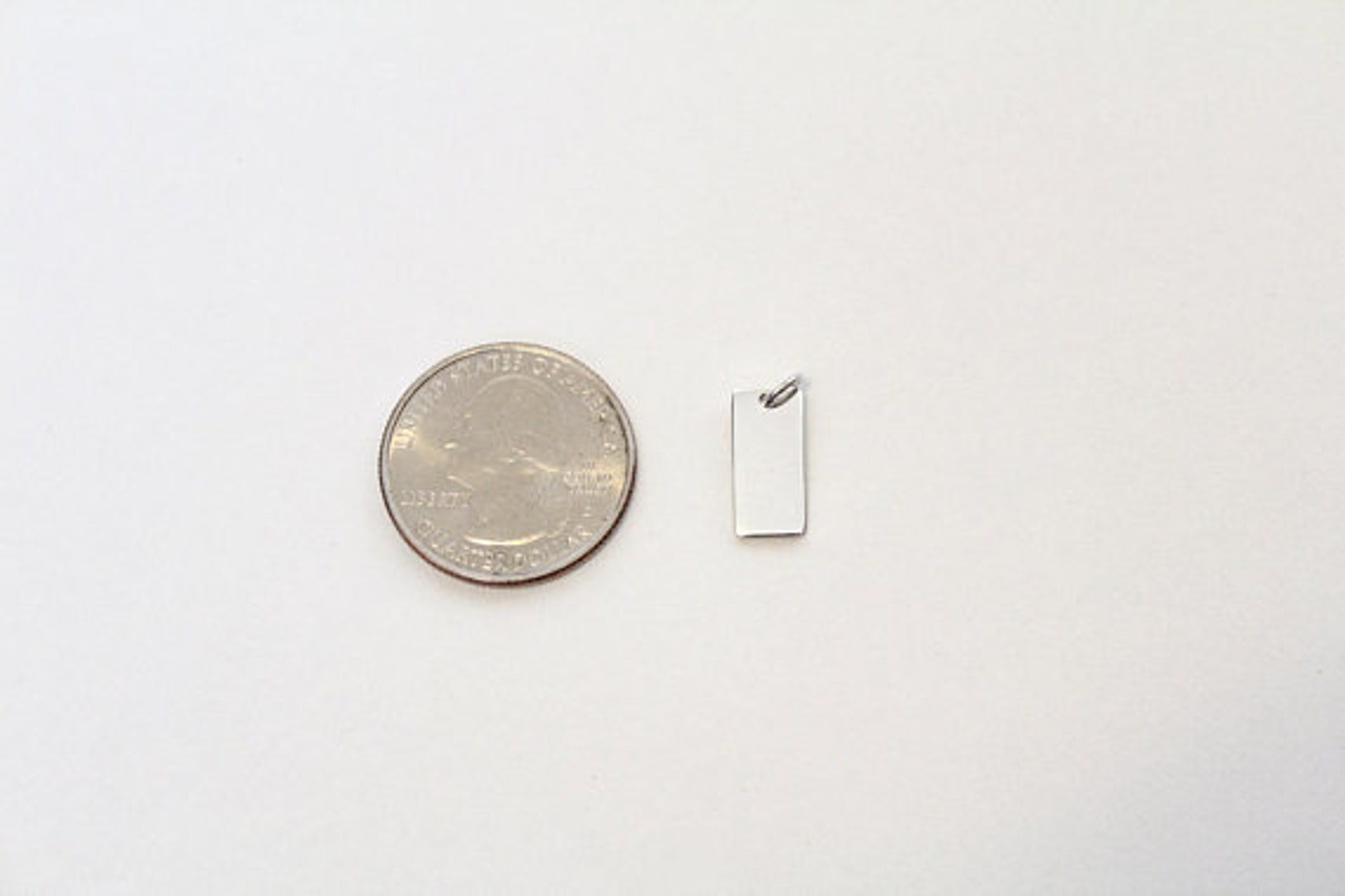 Sterling Silver Tennessee Charm Necklace Choose Your Font Etsy