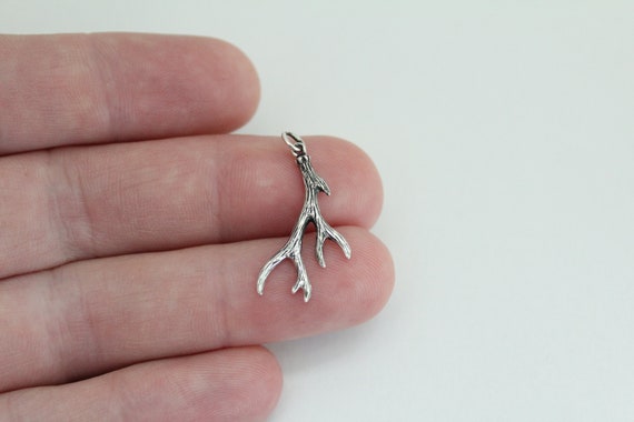 Deer antler charm outlet