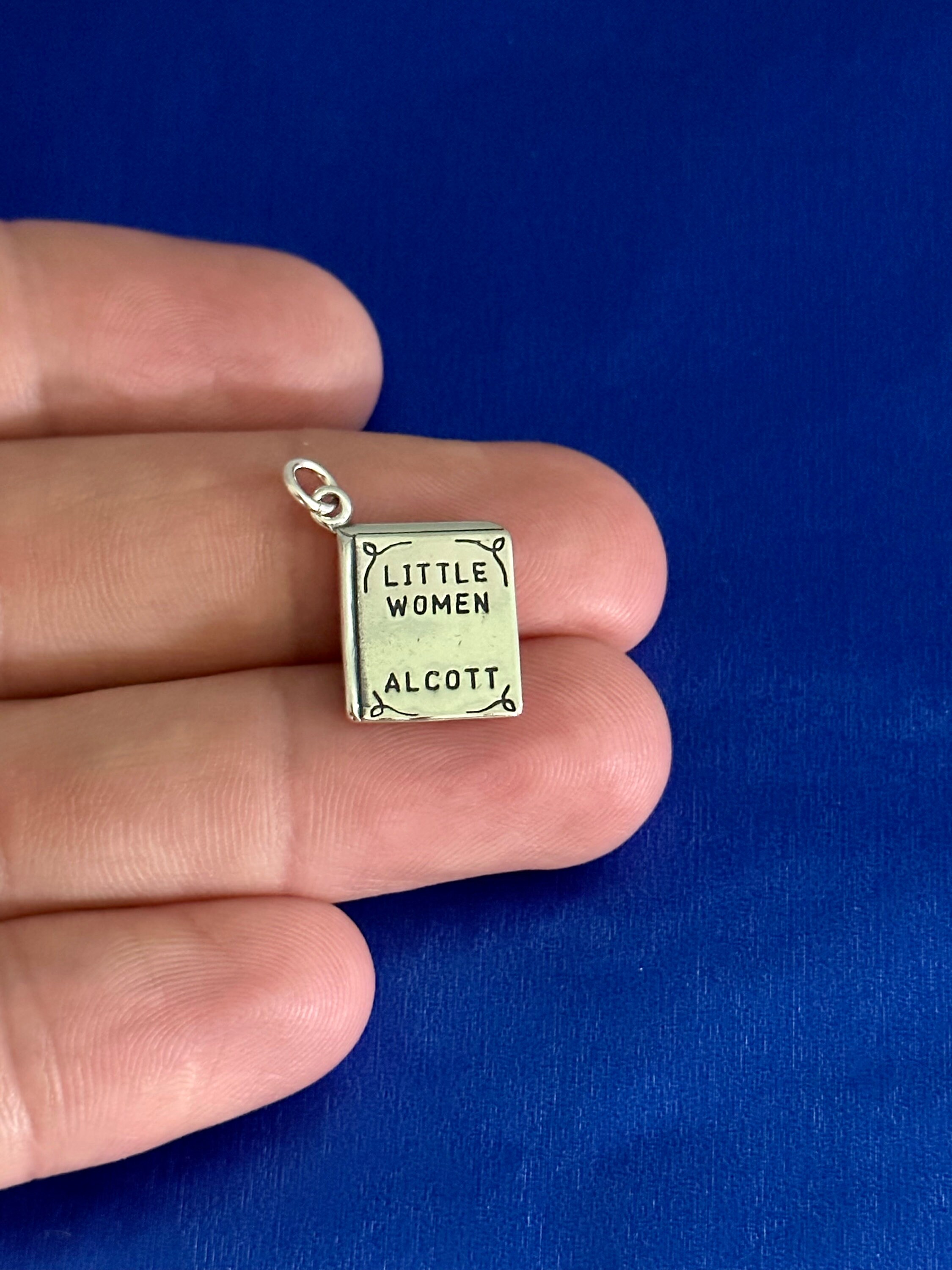 Little Women Book Charm Sterling Silver Little Women Book Charm Sterling Silver
