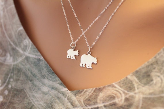 Mother bear necklace deals