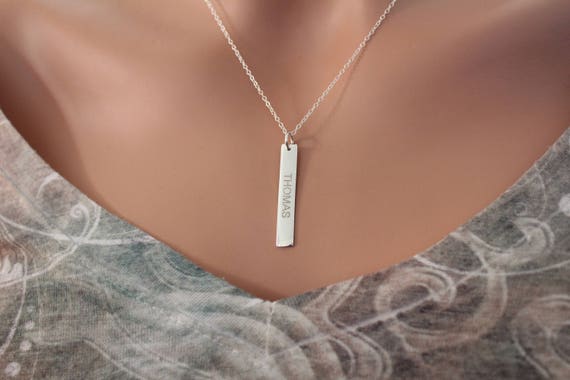 Customized necklace etsy deals