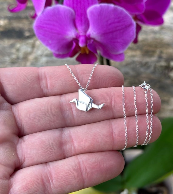Lot De 12 Pendentifs Grue Origami En Argent - Breloques Pour Création De Bijoux, Neuf