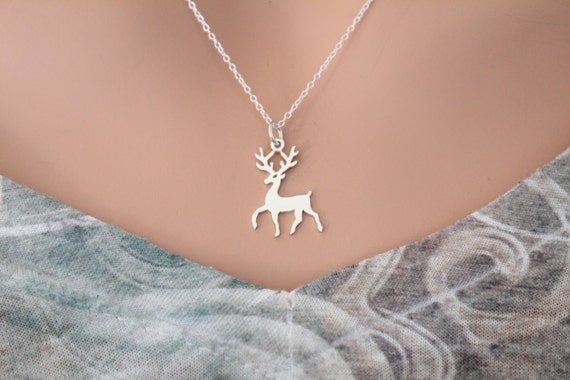 deer necklace