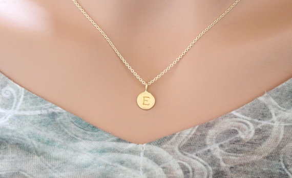Small e hotsell necklace