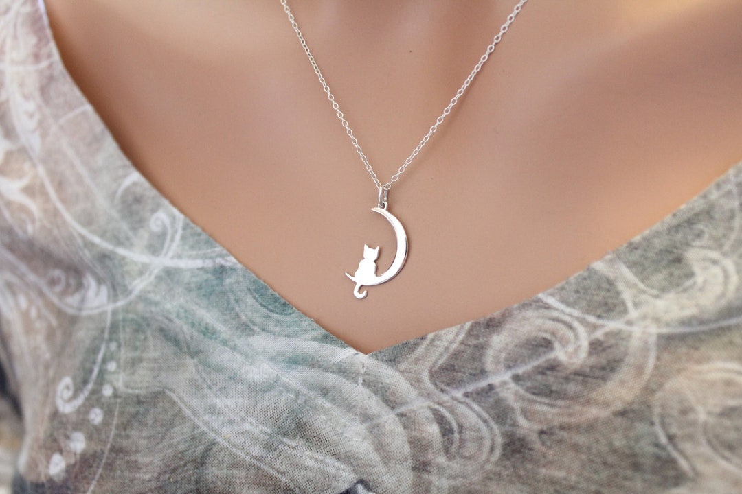 Collar Con Colgante De Luna Y Estrella Para Gato, ... - Grandado