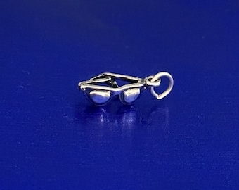 Sterling Silver 3D Sunglasses Charm