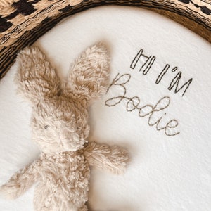 Embroidered Bassinet Sheet