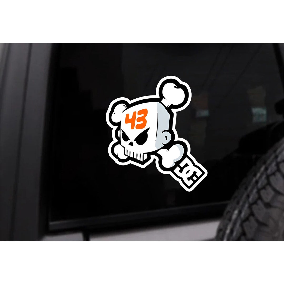 Ken Block 43 Sticker: Ken Block Aufkleber – KTSC