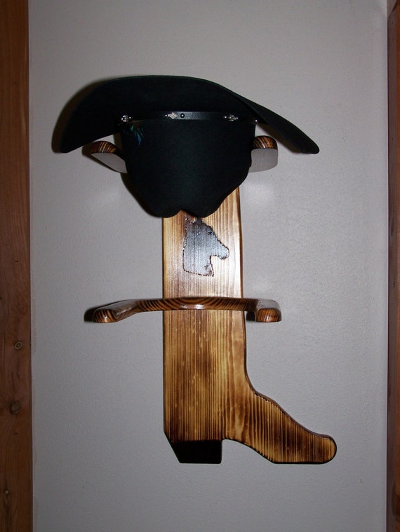 Items similar to Western Hat Rack on Etsy