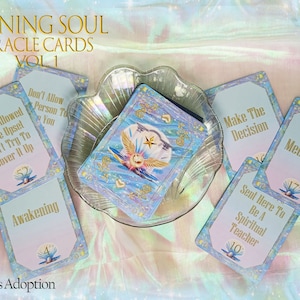 Shining Soul Oracle Cards Vol.1 80 Tarjetas Tarjetas de adivinación