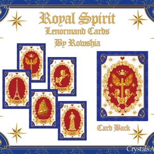 Royal Spirit Lenormand Cards 36 Cards Divination Cards