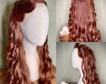 Ariel Inspired Lace Front Wig from The Little Mermaid