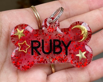 ruby dog tag