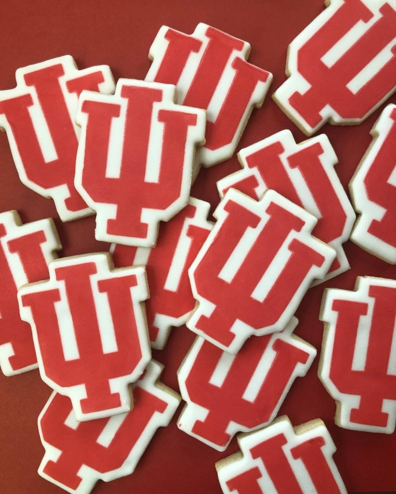 Indiana University Cookie Cutter OR Stencils Sized to Fit Etsy