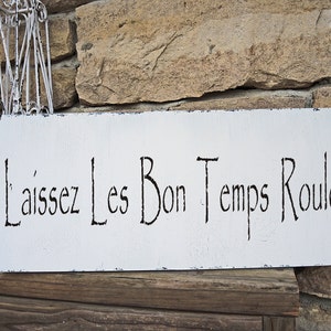 Laissez Les Bon Temps Rouler Stencil - Let the good times roll Stencil - Create French Signs, Wedding Signs,  Party Signs - Reusable 6 sizes