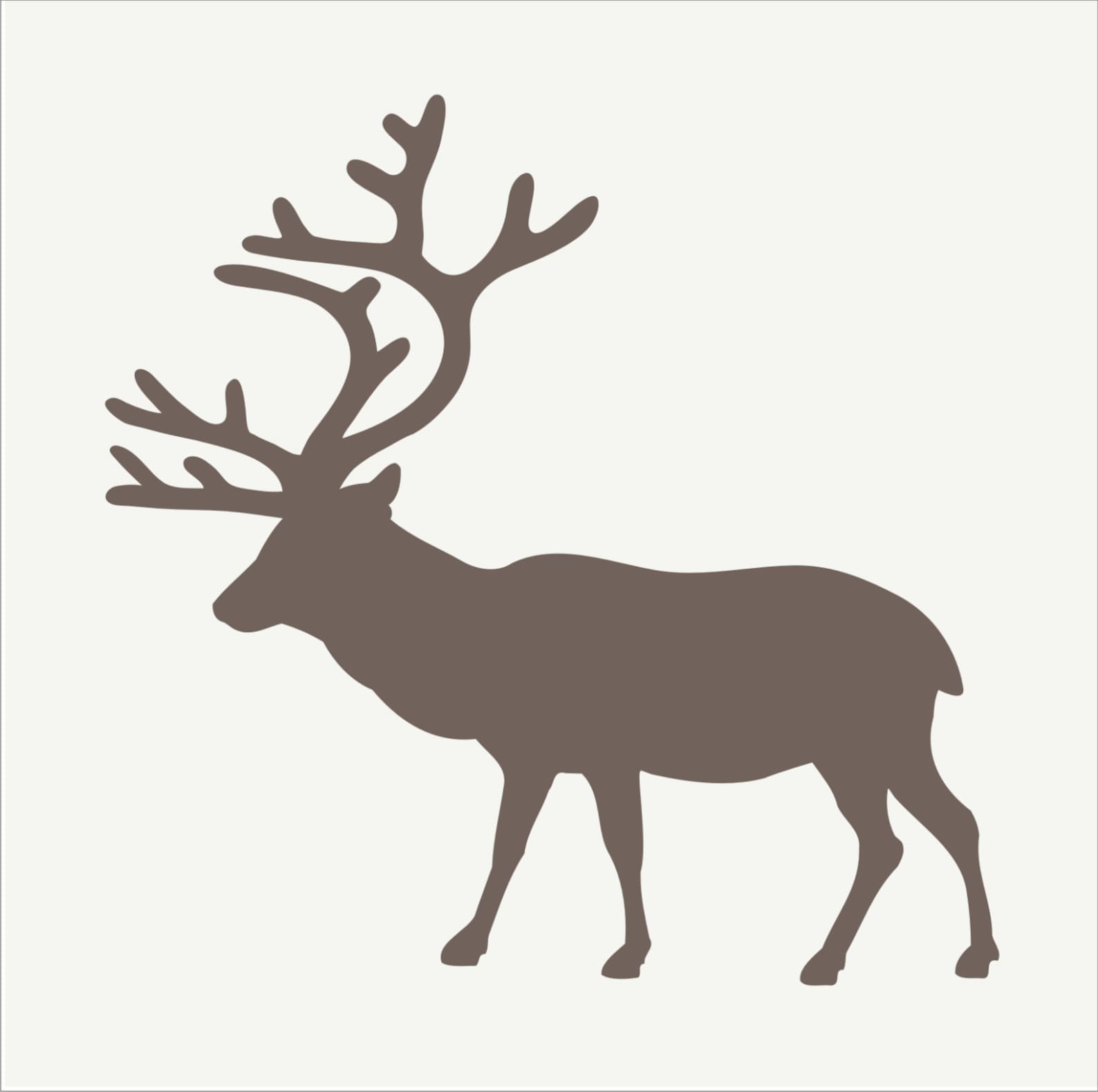 buck-reindeer-reusable-stencil-5-sizes-available-create-etsy-uk