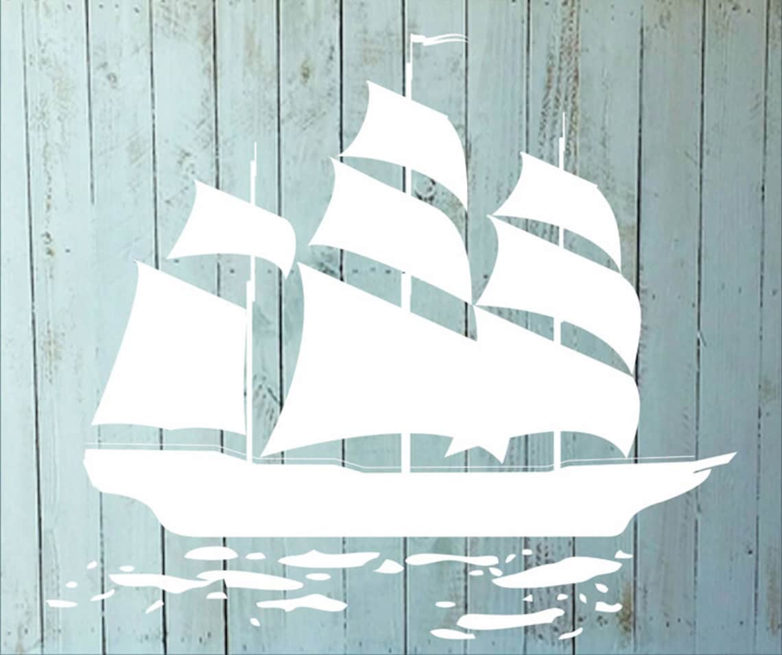 Ship Stencil Reusable STENCIL 10 Sizes Available Create Etsy