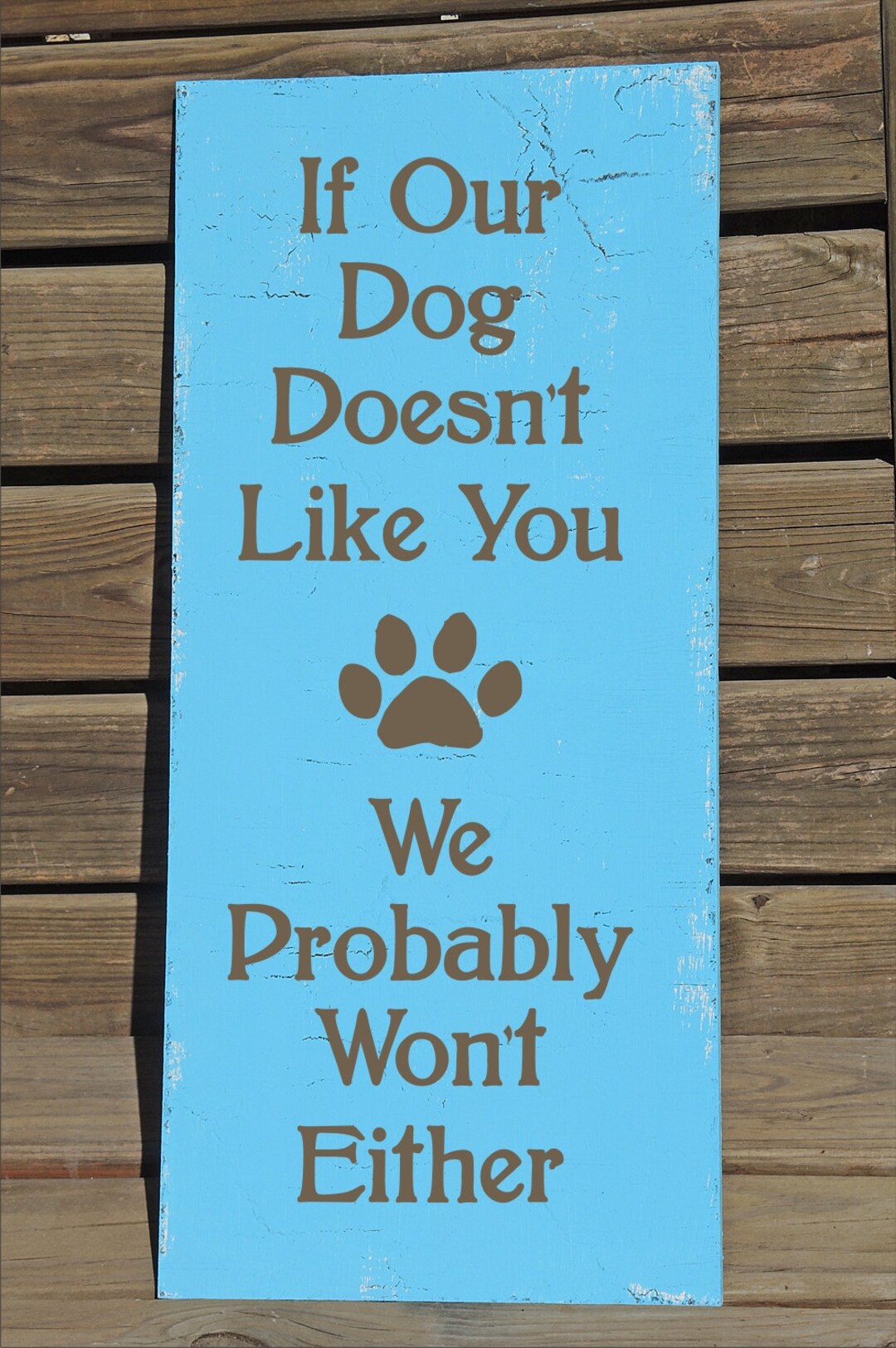 If Our Dog Doesn't Like You Reusable Dog Stencil 8 Etsy