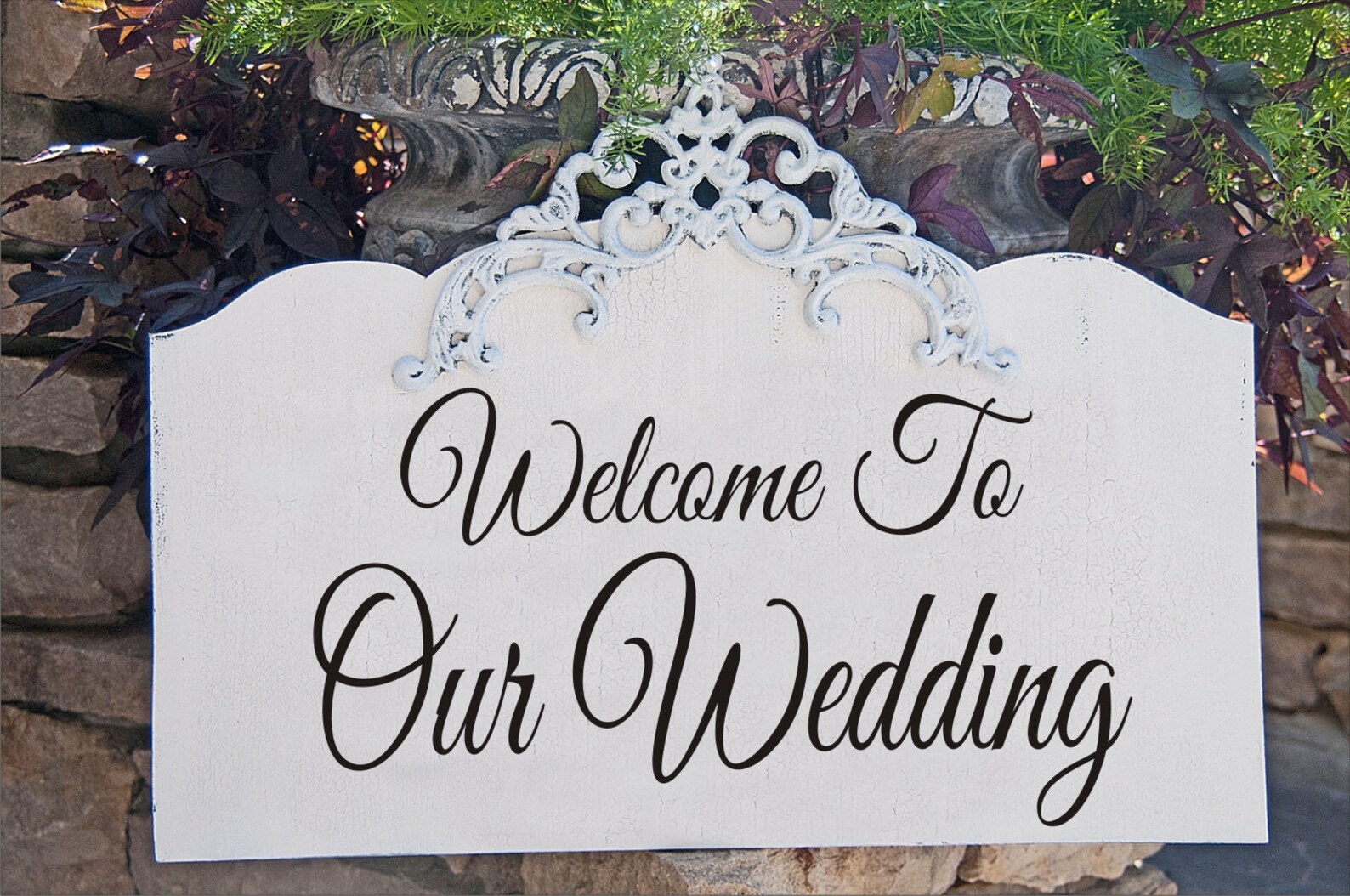 welcome-to-our-wedding-stencil-reusable-stencil-6-sizes-etsy