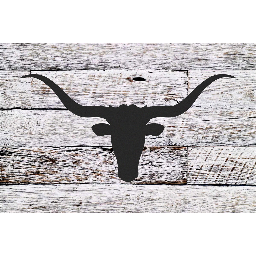 Longhorn Stencil Printable