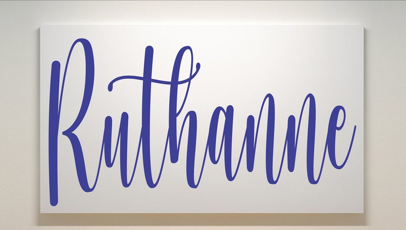 Custom Name Stencil Name Custom Reusable STENCIL 6 Sizes - Etsy