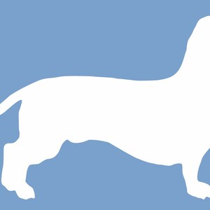 Dachshund Dog Stencil - Stencil Minis From The Stencil Studio. Handy Little Reusable Stencils For Home Decor And Crafts. Easy To Use. 10689 - View #14