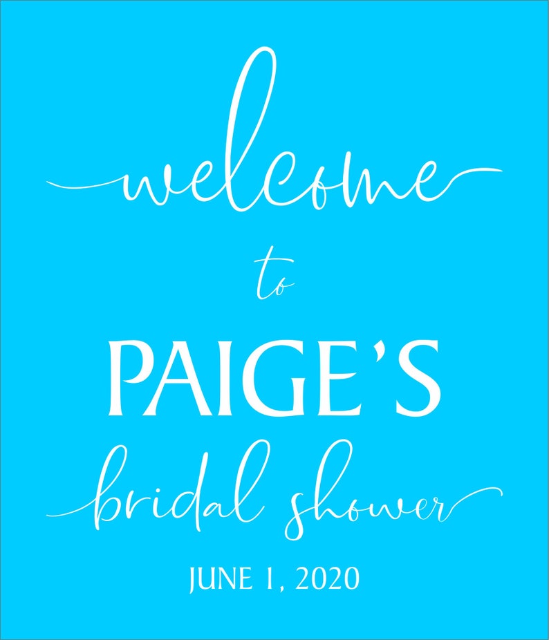 Custom Welcome Bridal Shower Stencil Reusable Custom STENCIL Etsy custom-welcome-bridal-shower-stencil-reusable-custom-stencil-etsy
