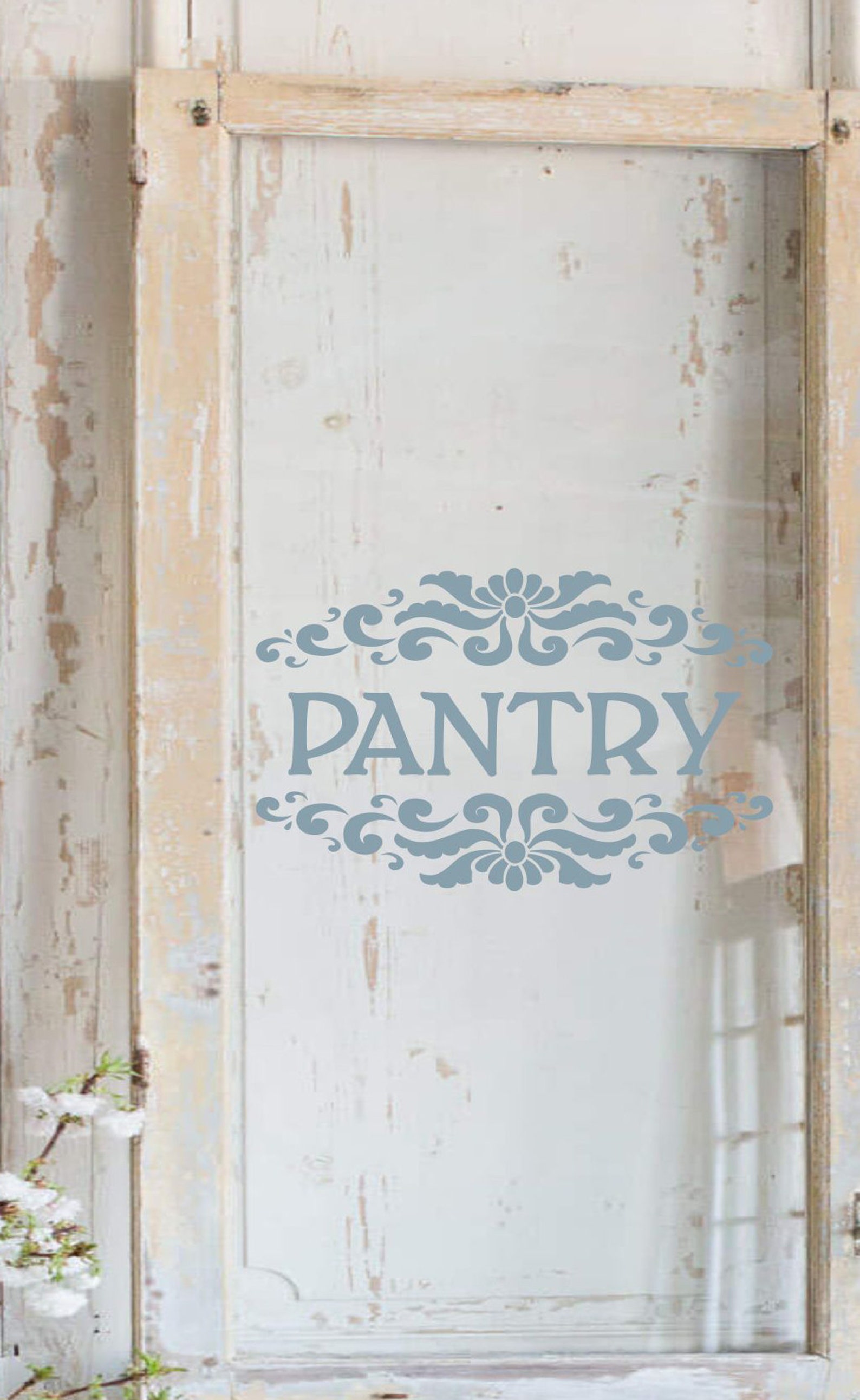 Pantry Stencil Kitchen Stencil Laundry Stencil Reusable Etsy