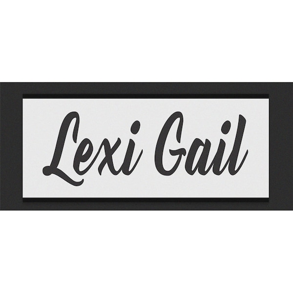 Custom Wall Paint Stencil Etsy