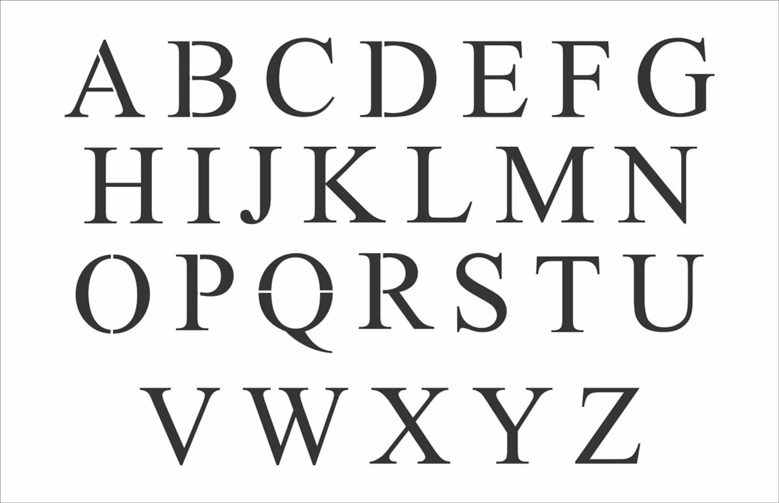 Custom Monogram Stencil, Monogram Stencils, Custom Stencil, Paint ...
