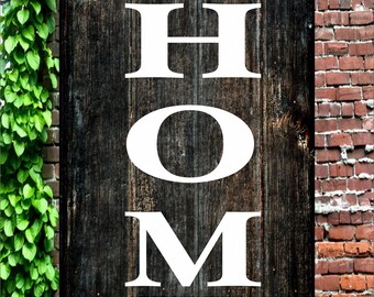 WELCOME Stencil - Wall Stencils - Front Door Stencil - Create Welcome Signs  - Farmhouse Stencils - Reusable - Create Porch Signs - 5 Sizes