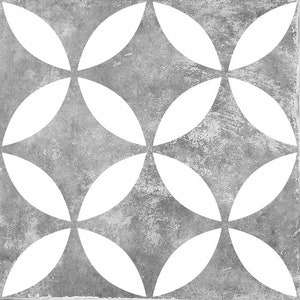 Tile Stencil Mod Circle Stencil Floor Tile Stencils Backsplash Stencils Stair Riser Stencils Fireplace Stencils Reusable 15 size image 3