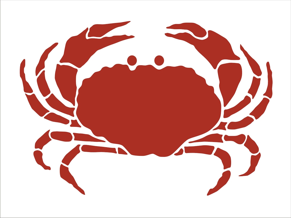 Crab Stencil Or Maryland Blue Crab reusable STENCILS Create Etsy crab-stencil-or-maryland-blue-crab-reusable-stencils-create-etsy