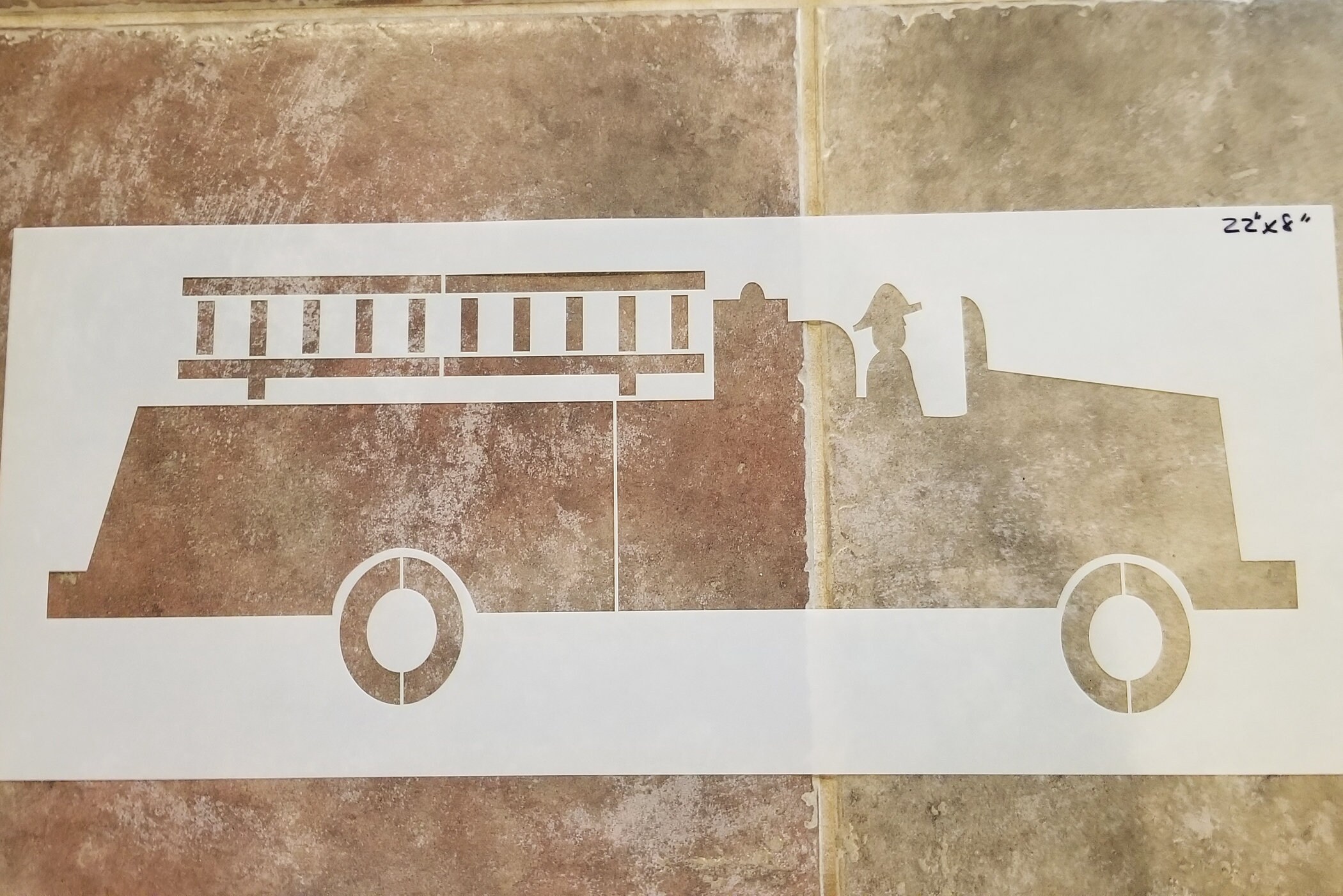 Fire Truck Stencil Firetruck Stencil Reusable Stencils 5 Etsy UK fire-truck-stencil-firetruck-stencil-reusable-stencils-5-etsy-uk