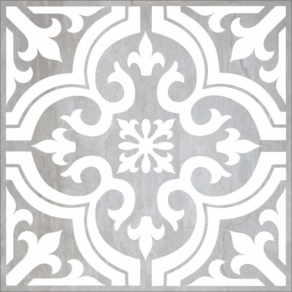 Tile Stencil - SHAKIRA Tile Stencils - Floor Stencils - Stair Riser Stencils - Backsplash Stencil - Fireplace Stencil - Reusable 15 sizes