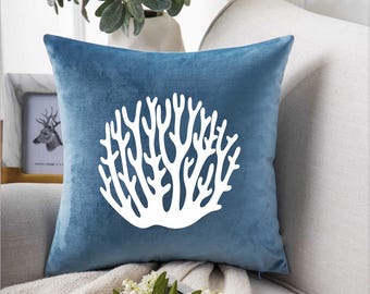 Coral Stencil - Large Coral Stencils, Ocean Stencil, Under the Sea Stencil, Coral Stencils, Coral, Beach Decor, Coral Reef - REUSABLE 7 size