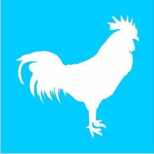 ROOSTER Stencil Create Farmhouse Signs 5 sizes available Create Barn Signs image 2