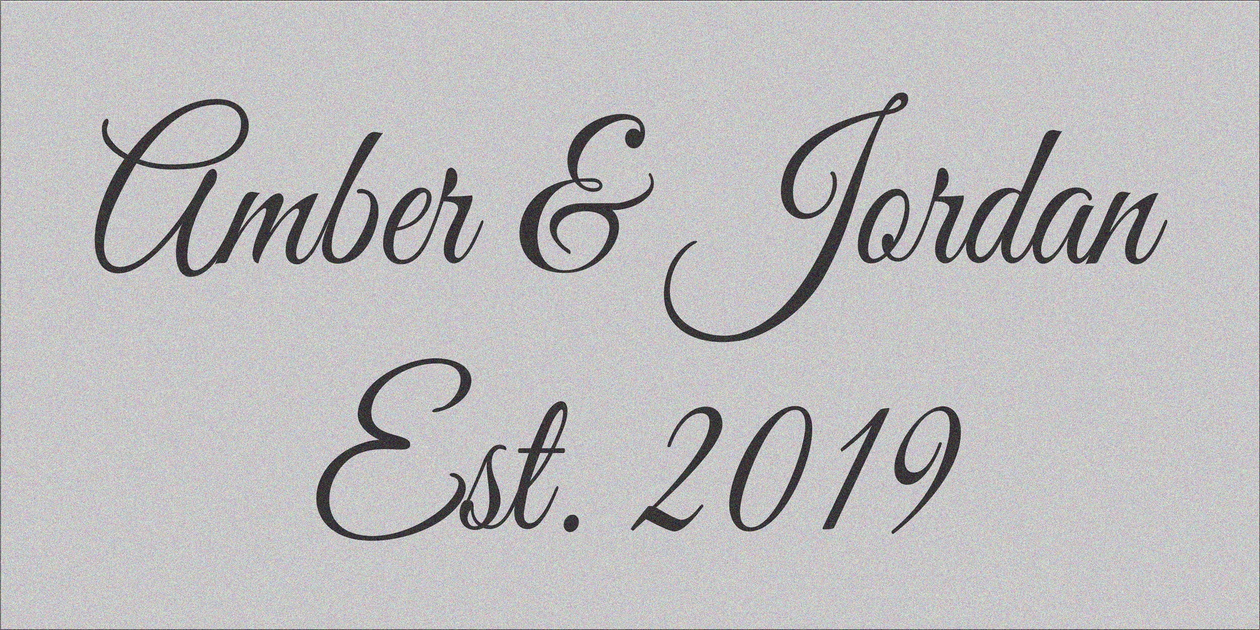 Custom Stencil Your NAMES Reusable STENCIL 10 Sizes Etsy