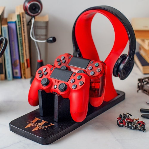 Gamer Gifts for Boyfriend Personalized Headphone Stand Etsy