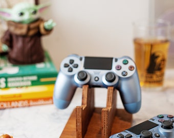 Personalized PS5 Controller Stand, Joystick Holder, Joystick Stand, Gaming Stand, Wood Game Controller Stand, Gamer Gift, Boyfriend Gift