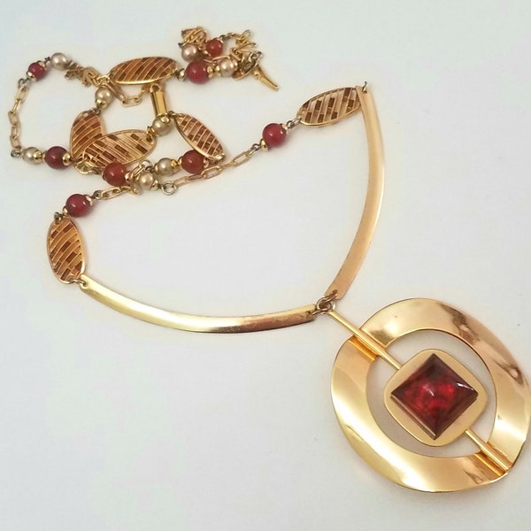 Collana lunga LANVIN, vintage anni '80 di PauletteGioielli vintage