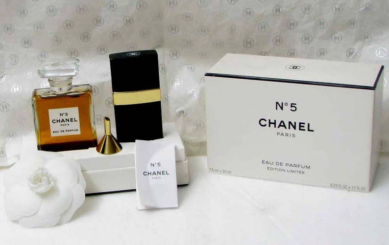 Chanel Perfume A Limited Edition Of The Number 5 With A Spray Etsy
