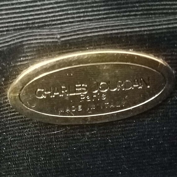 CHARLES JOURDAN evening bag, in python, PauletteV… - image 5