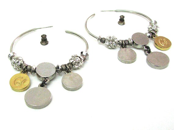 Rare Creole Christian Lacroix earrings for vintage