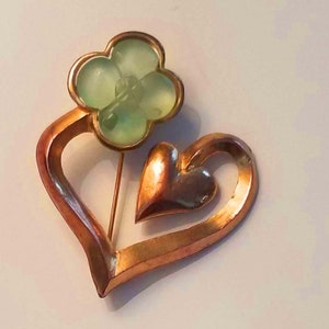 vintage, OSCAR De La RENTA, lovely brooch, PauletteVintage jewelry