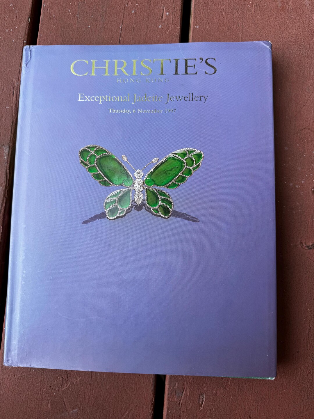 Vintage Christie's Catalog Exceptional Jadeite Jewellery Thursday, 6