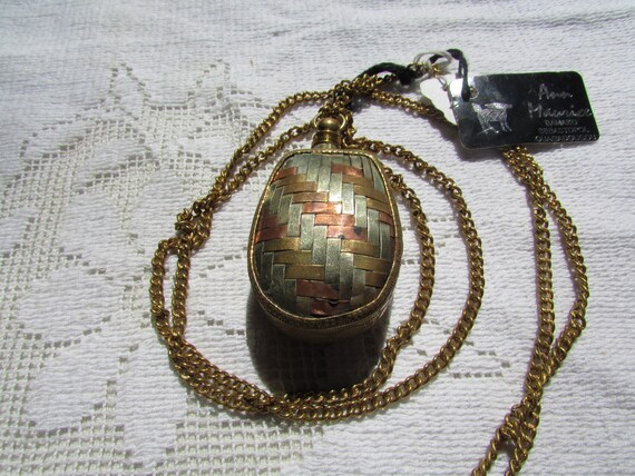 Pendentif Vintage En Métal Des Années 1950 - Bijou Deadstock - Occasion