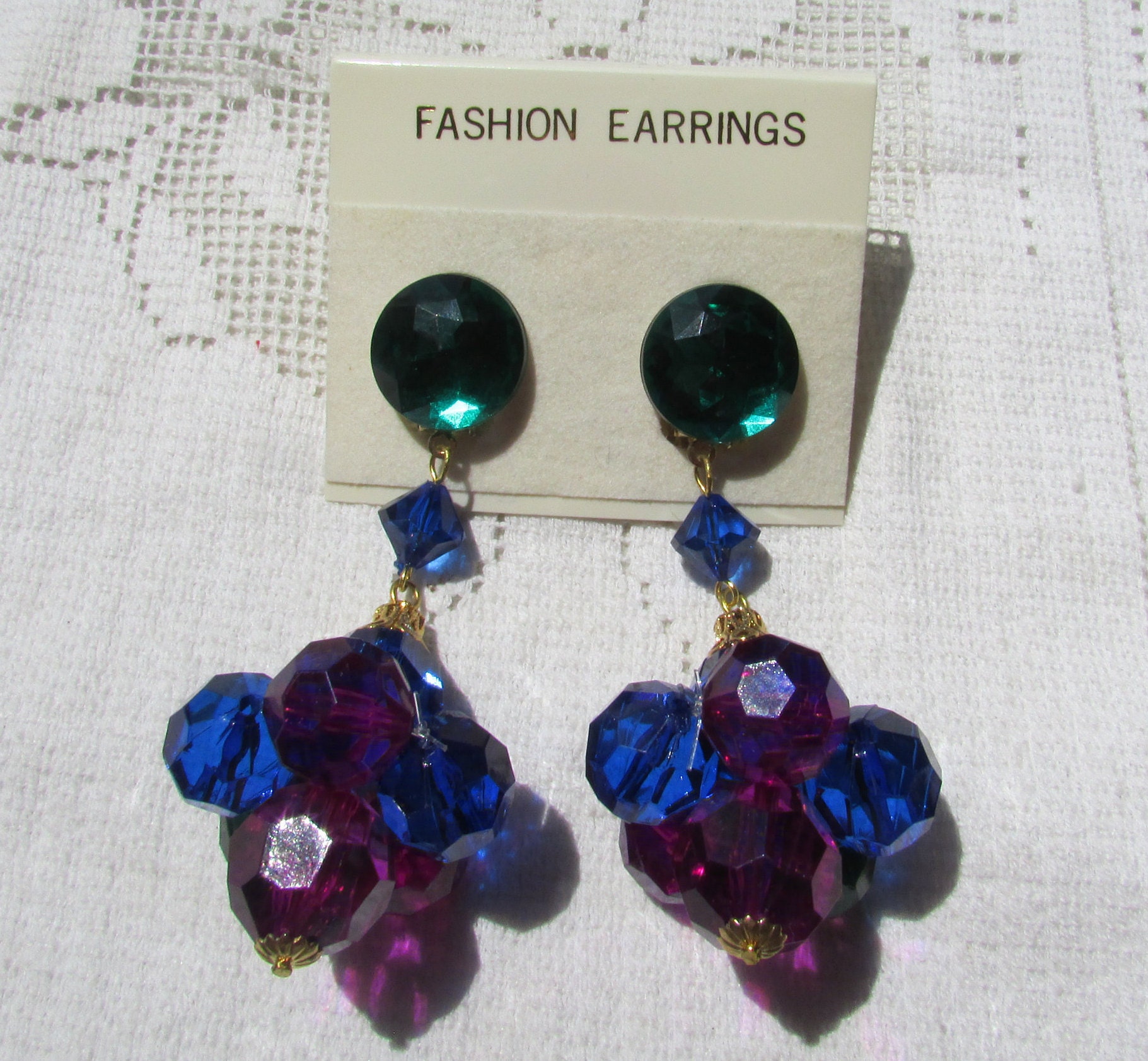 Orchid Handicrafts - Handcrafted Fashion Earrings for Women, Trending  Earrings, Lightweight Earrings (Purple)