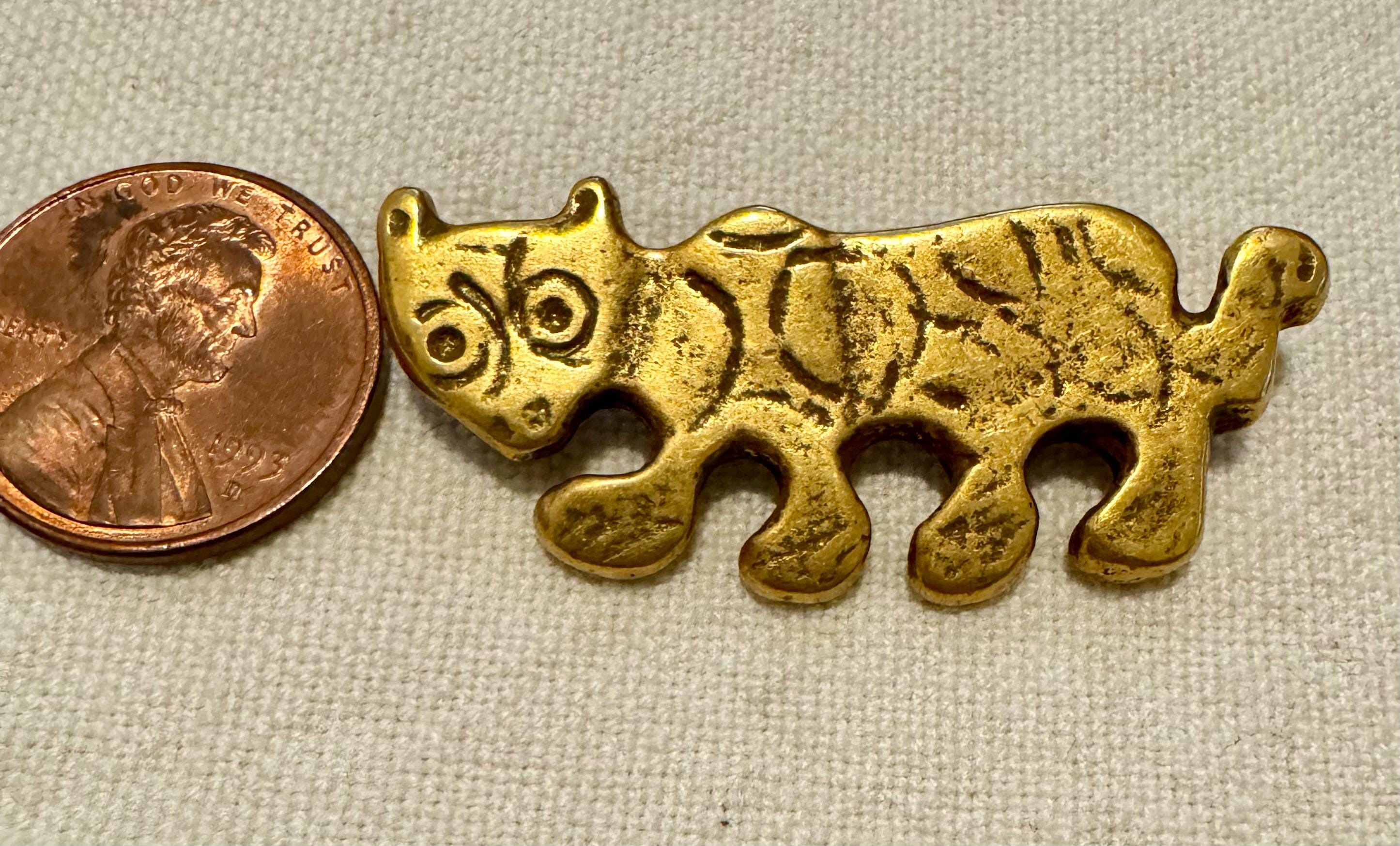 Vintage MMA Metropolitan Museum of Art Cat Leopard Lioness Brooch